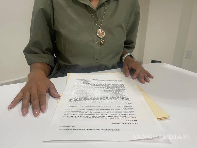 $!Casi una década de litigio: madre acusa dilaciones en juzgado familiar de Saltillo.