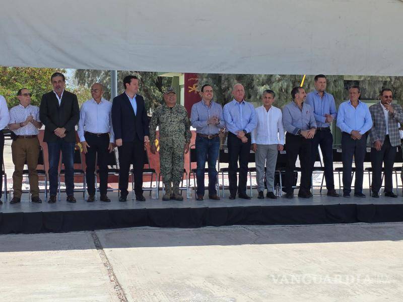 $!Manolo Jiménez reafirmó la colaboración con autoridades federales para mantener la paz