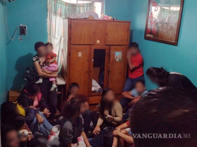 $!El grupo de migrantes se encontraba hacinado en dos viviendas de una colonia del municipio de Juárez, Nuevo León
