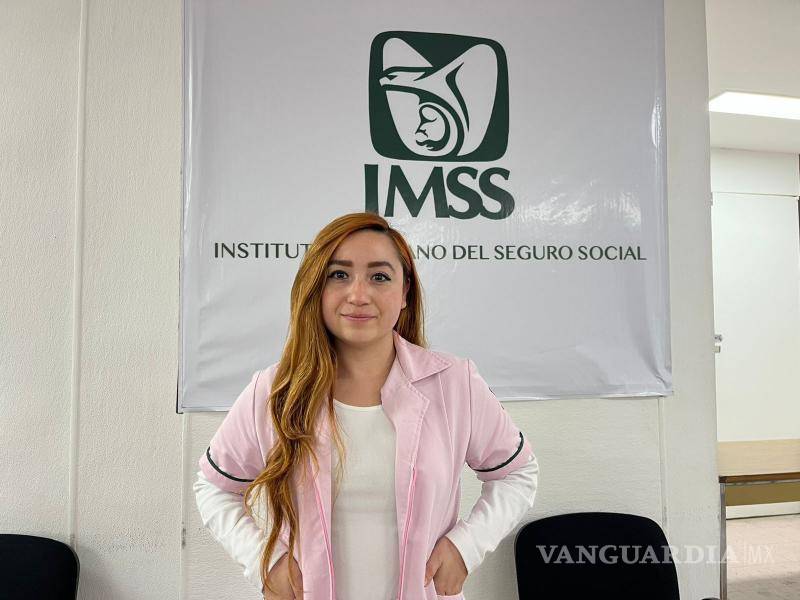 $!Nutrióloga dietista de la clínica no. 73, Cinthya Aracely Reséndiz del Bosque.