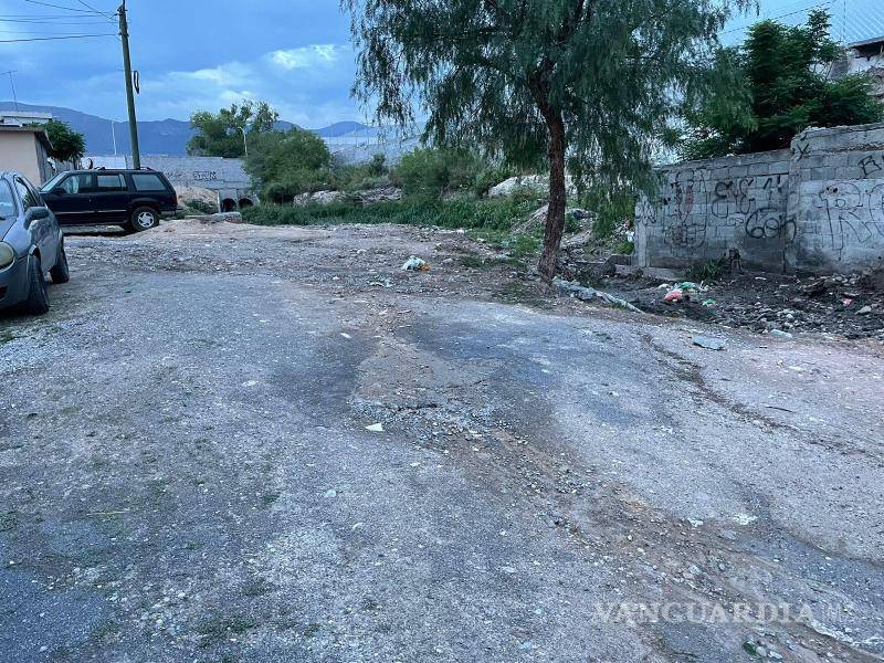 $!Estado actual del arroyo de la colonia Guadalupe Victoria.