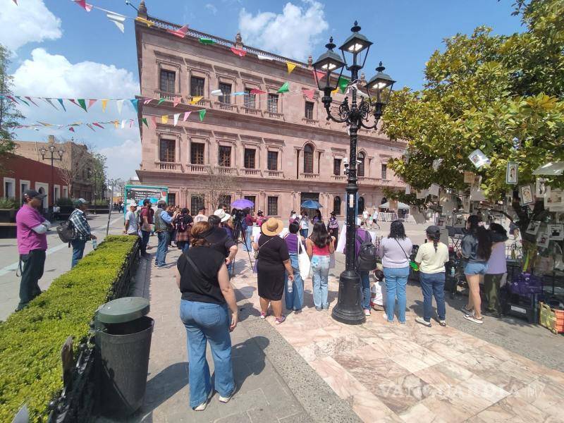 $!Integrantes de FUNDEC señalaron que el antimonumento busca mantener viva la memoria de las mujeres que no han regresado a casa y reforzar la exigencia de justicia.