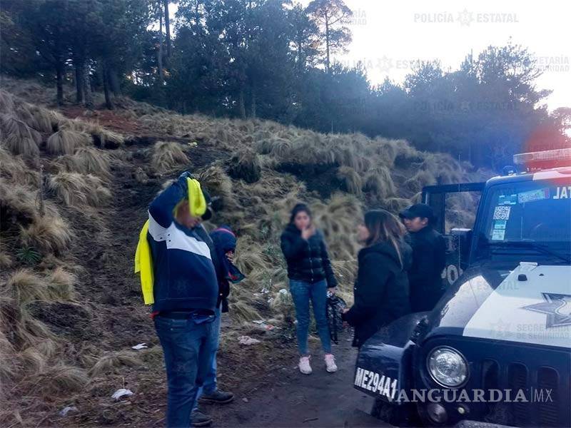 $!Rescatan a diez personas extraviadas en el Nevado de Toluca