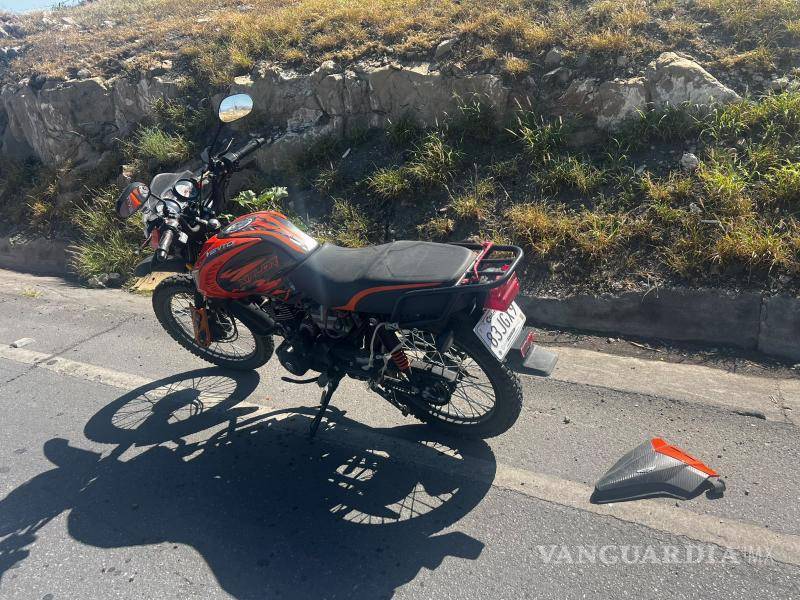 $!La motocicleta Vento Xplor quedó a disposición del Ministerio Público tras el accidente.