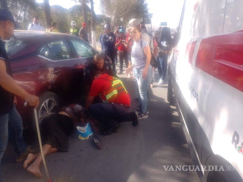 $!El accidente ocurrió cerca de las 10:30 horas de este martes en la avenida Plan de Guadalupe y General Charles .