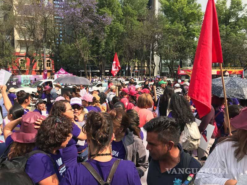 $!Mujeres marchan por orgullo, seguridad e igualdad en CDMX