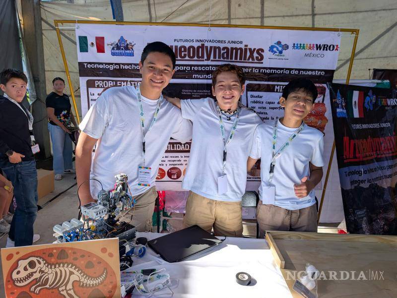 $!‘Arqueodynamixs’ diseñó un sistema robótico de búsqueda y rescate, enfocado en localizar artefactos y fósiles.