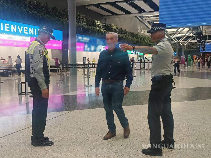 $!Refuerzan recorridos de seguridad en el Aeropuerto Internacional de Monterrey