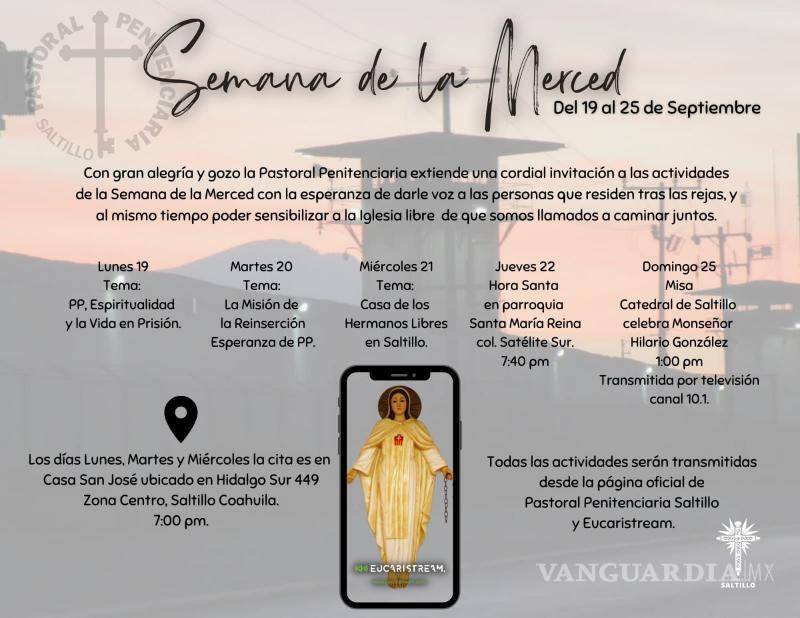 $!Desde este 19 de septiembre hasta el domingo 25, se llevarán a cabo diferentes actividades en la Casa San José.