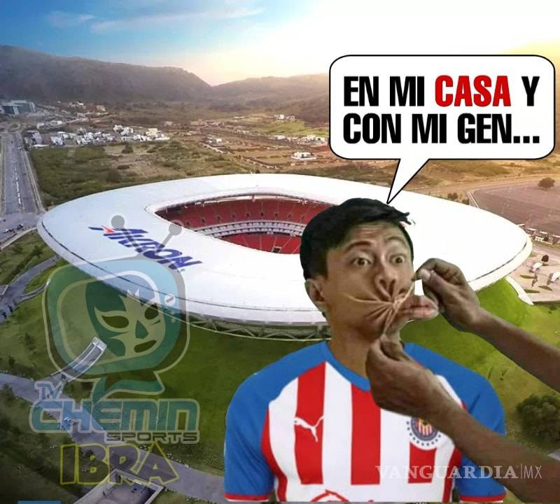 $!Los memes de la derrota de Chivas ante Cruz Azul