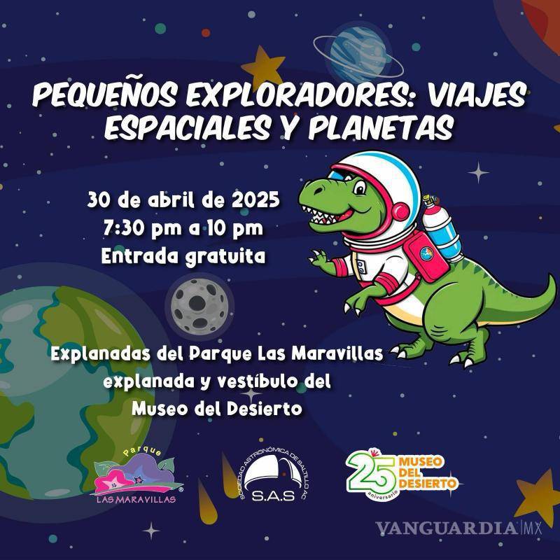 $!Los niños podrán aprender sobre las maravillas del universo gracias a las observaciones guiadas por expertos de la Sociedad Astronómica.