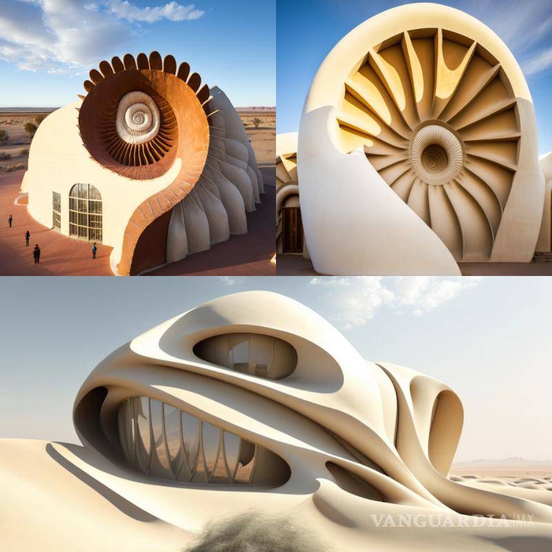 $!Arquitectura inspirada en amonites.