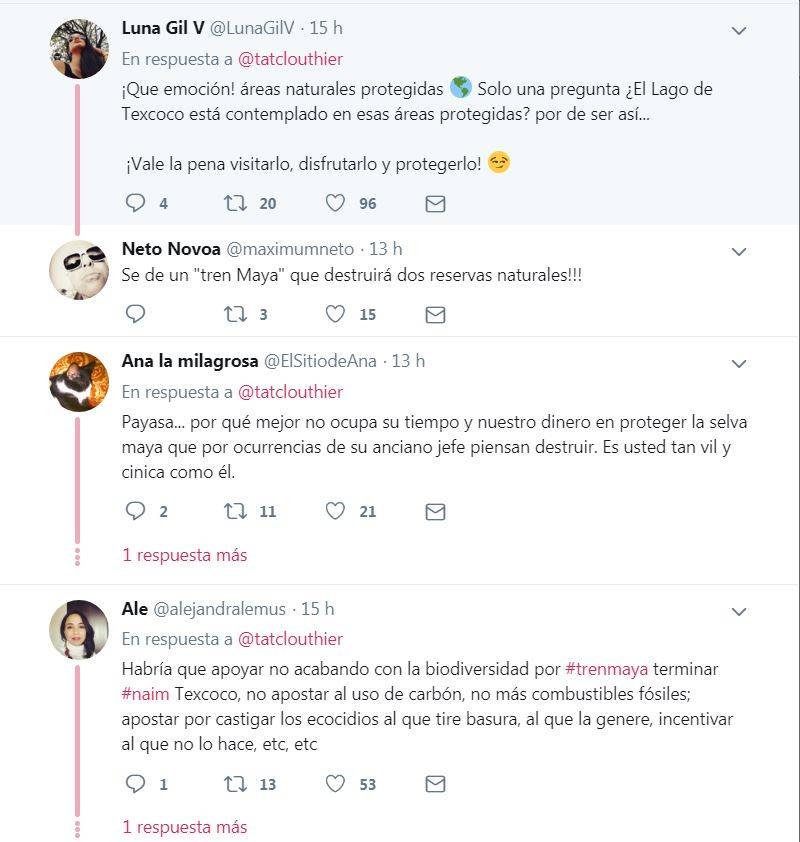 $!Tatiana Clouthier presume Pasaporte de la Conservación de áreas protegidas y las redes estallan en su contra