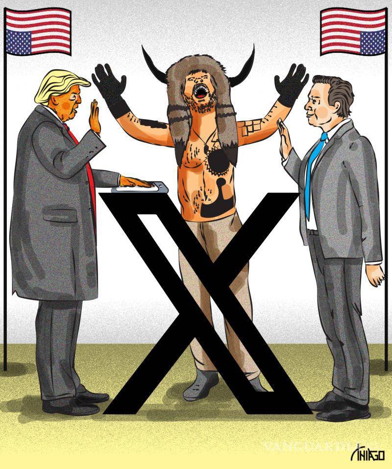 $!Así fue la toma de protesta de Trump.