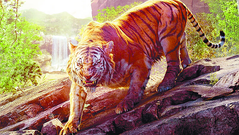 $!Víctor Trujillo todo un tigre en ‘El libro de la selva’