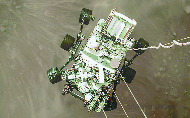 $!Amartizaje del Perseverance da esperanzas de envío de naves tripuladas a Marte (primeras imágenes a color)