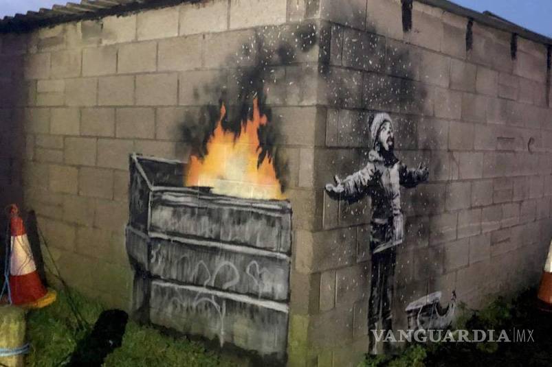 Banksy confirma autoría de grafitti en Gales