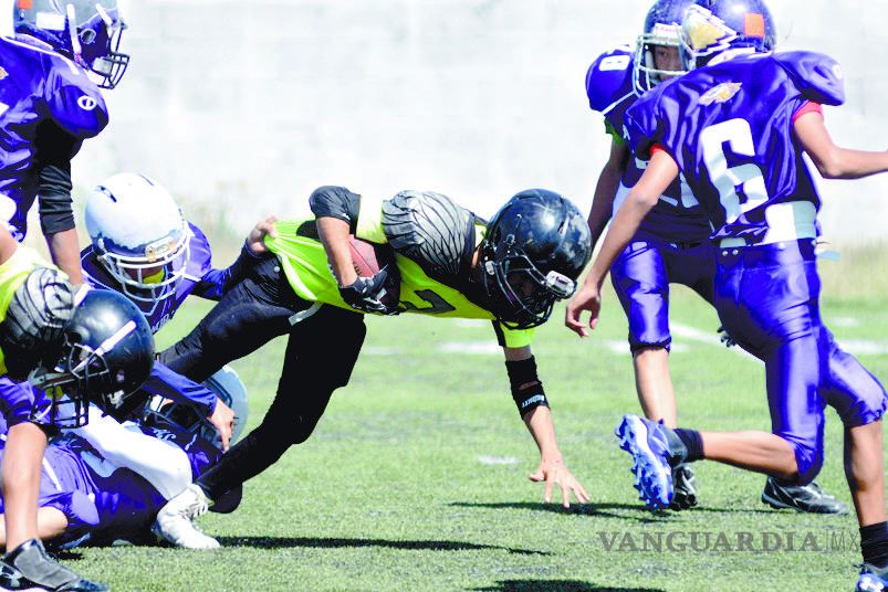 $!Águilas Moradas desplumaron a los Steel Ducks