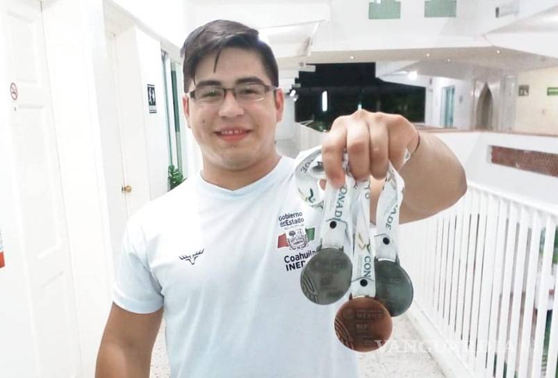 Coahuila mejoró en el medallero de Olimpiada Nacional en 2019