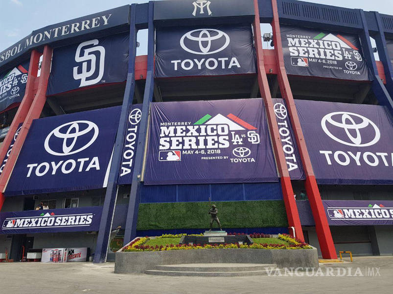 $!Padres vs Dodgers: Monterrey a lo grande
