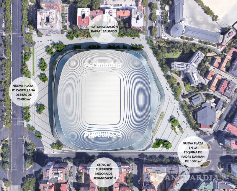 $!Presume Florentino Pérez que el nuevo Bernabéu “será el mejor estadio del mundo&quot;