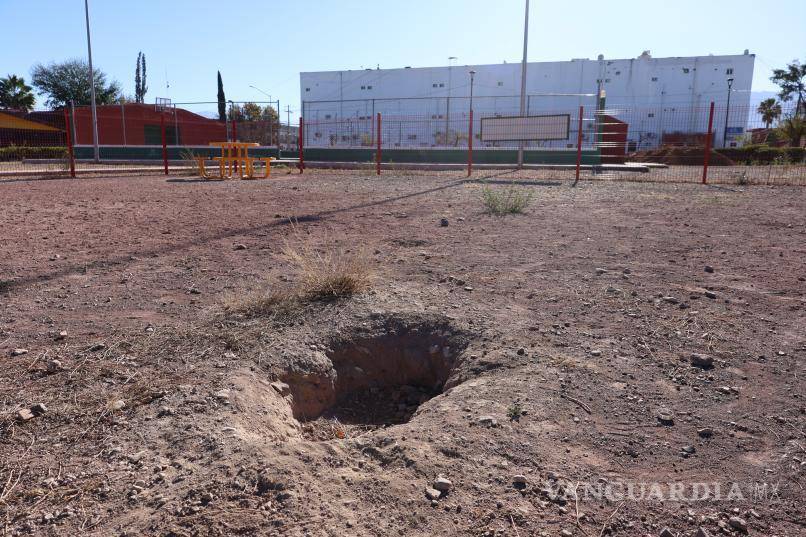 $!En algunos parques ya se pueden ver daños.