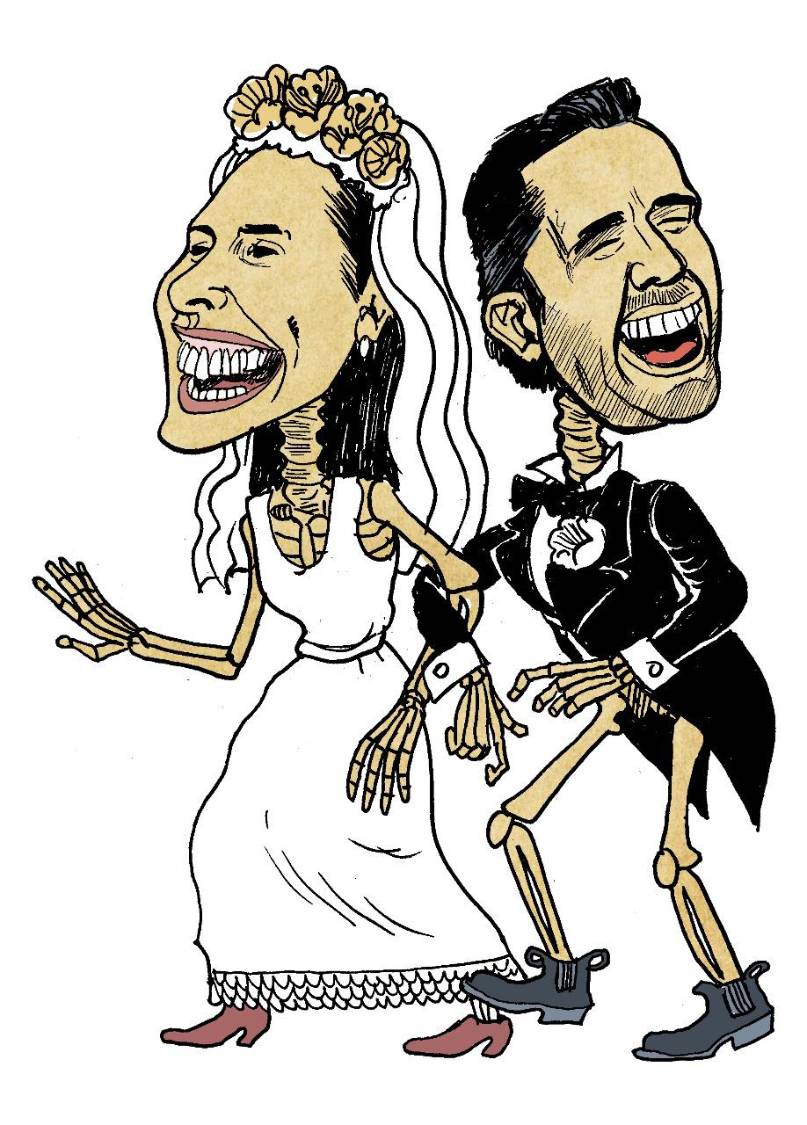 $!Calaveras 2025: Sheinbaum en silencio, Manolo vaquero y Trump contra el mundo