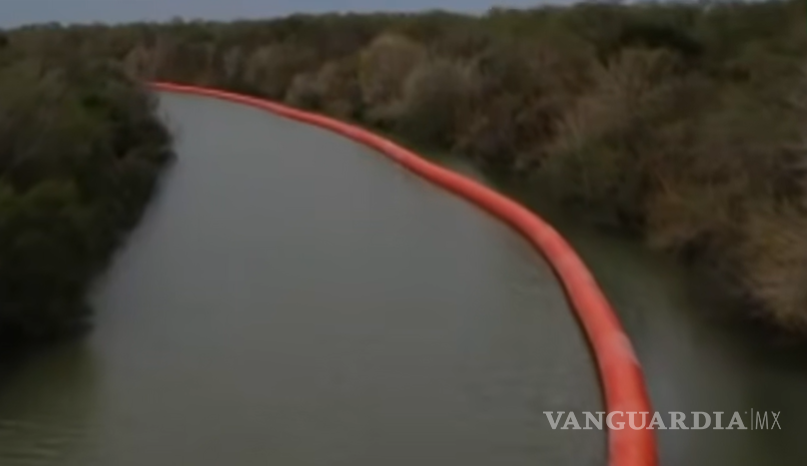 $!Estados Unidos reactiva y amplía sistema de boyas de seguridad en el Río Bravo, entre Brownsville y Matamoros