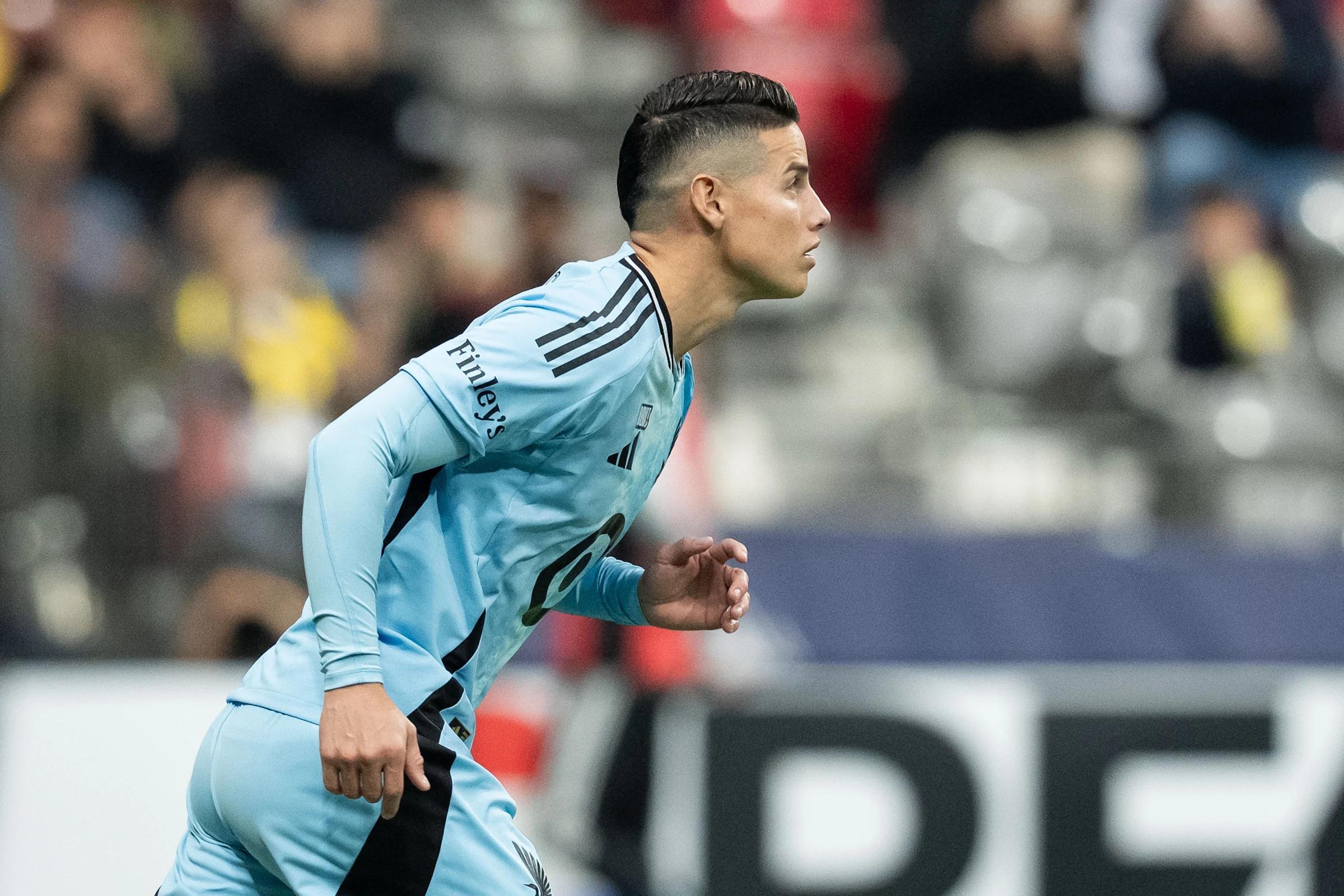 No dura nada el gusto; James Rodríguez se va del Minnesota United tras el Mundial.