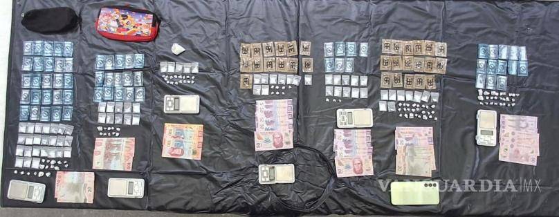 $!Capturan a grupo criminal sobre la autopista Monterrey-Saltillo