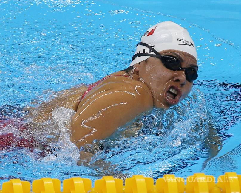 $!Cayó la docena de medallas; Patricia Valle logra bronce en natación