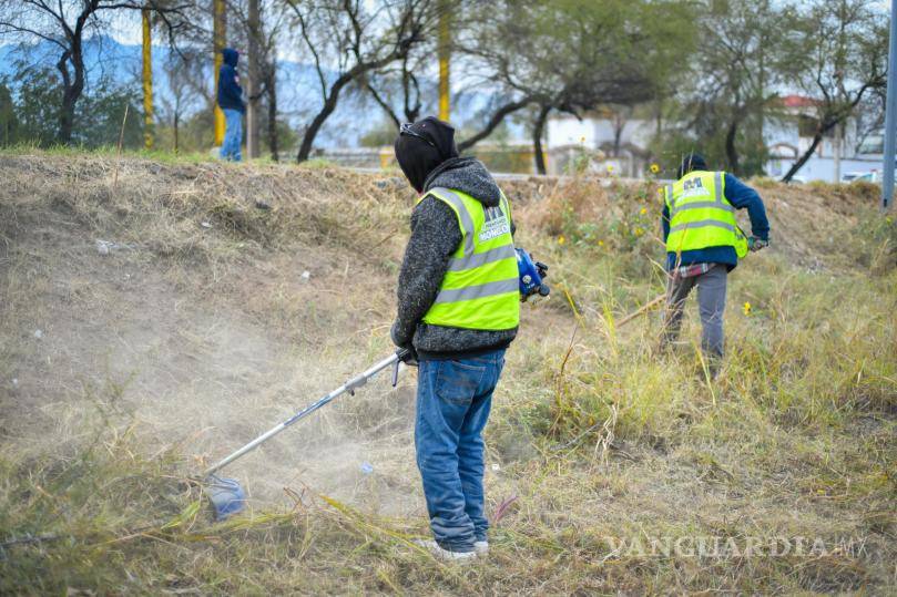 $!Trabajadores municipales ejecutan jornadas de limpieza como parte del plan integral contra el dengue.