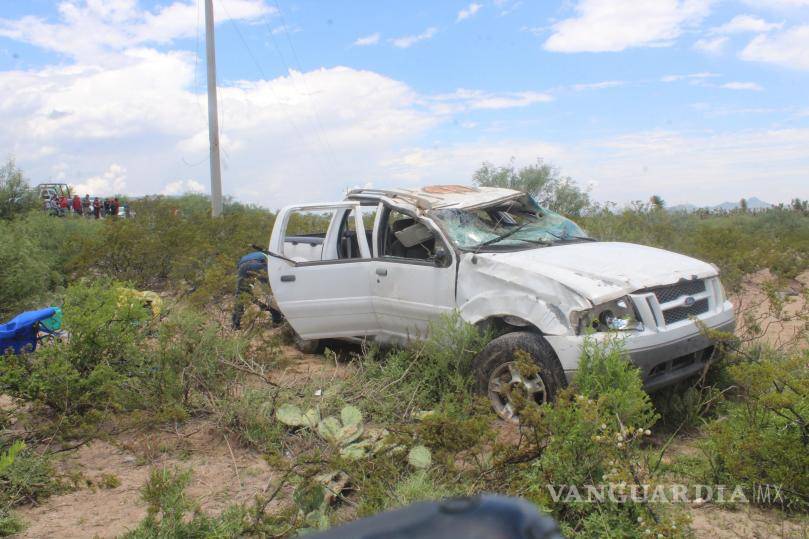 $!Autoridades de General Cepeda tomaron conocimiento del accidente y realizaron las diligencias correspondientes.