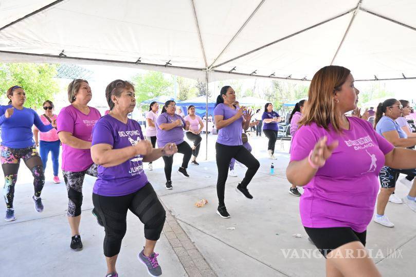 $!Zumba, torneos deportivos y premiaciones formaron parte de la jornada conmemorativa.