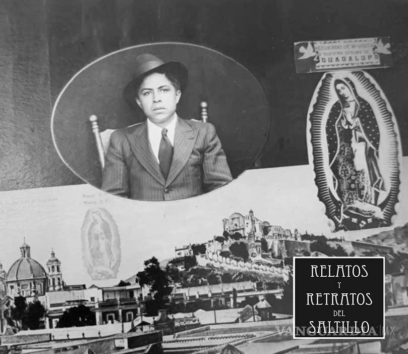 $!Felipe Brondo, en una postal donde aparece orgulloso de su fe durante una visita a la Basílica de Guadalupe.
