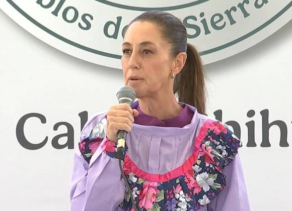 Plantea Claudia Sheinbaum escuelas de enfermería en Sierra Tarahumara de Chihuahua