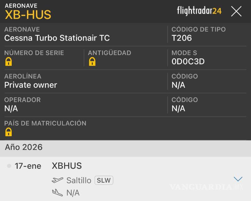 $!Las causas del desplome serán determinadas por las autoridades aeronáuticas mediante la investigación correspondiente.