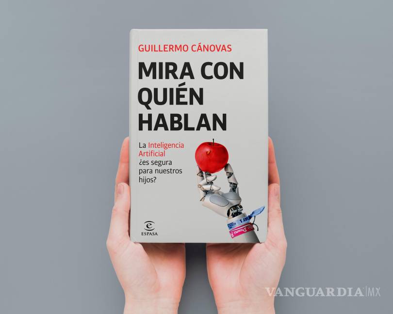 $!El libro ‘Mira con quién hablan’ explica cómo la inteligencia artificial influye en el desarrollo emocional, cognitivo y social de niños y adolescentes.