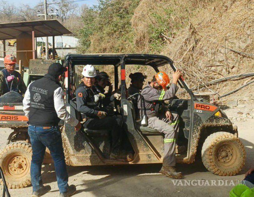$!Continúa búsqueda del último minero atrapado en derrumbe de la mina Santa Fe, en Sinaloa, a casi 30 días