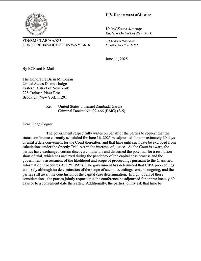 $!Aplazan audiencia de Ismael ‘El Mayo’ Zambada; buscan acuerdo para evitar la pena de muerte