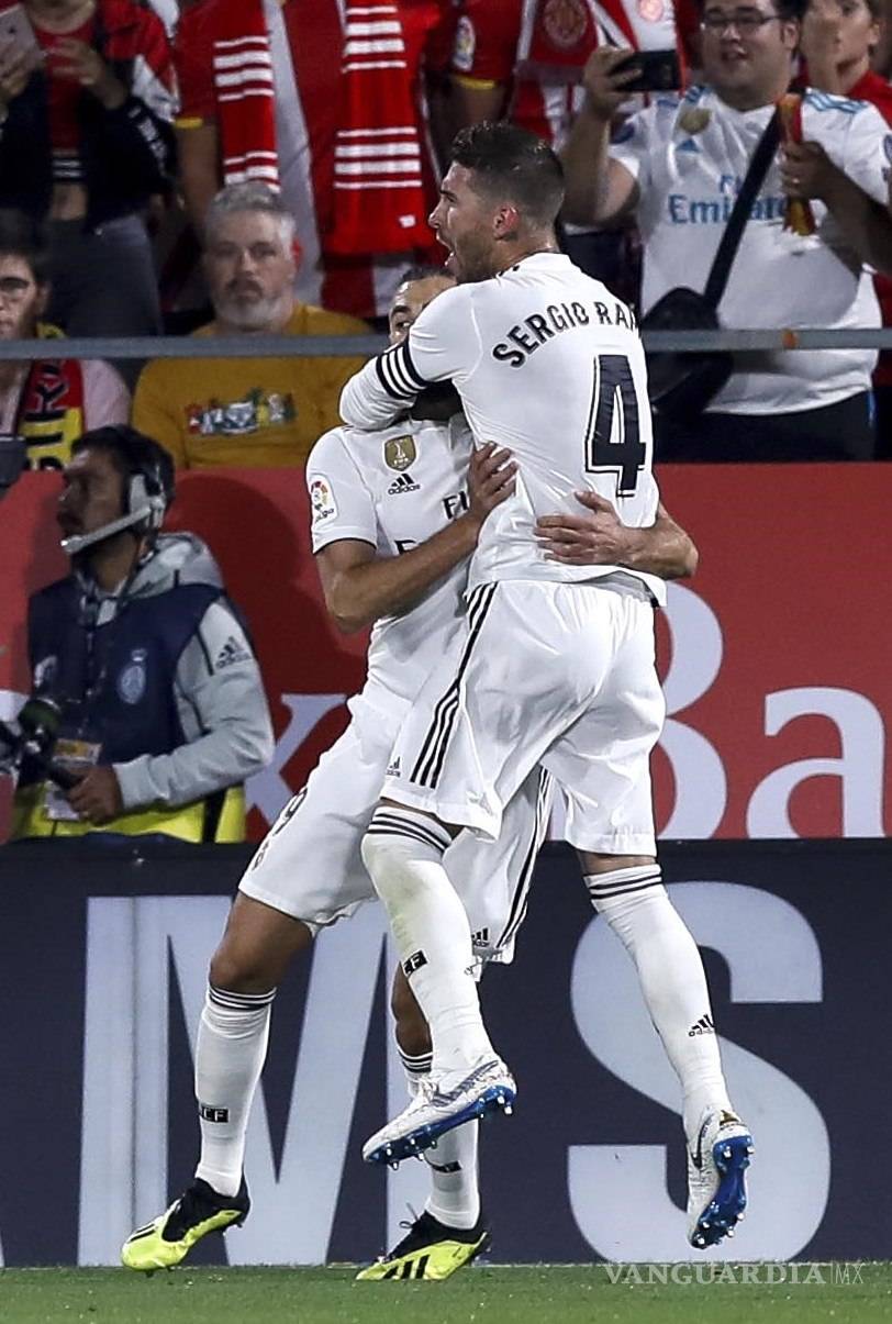$!Madrid le hace póker al Girona y ya son líderes de La Liga