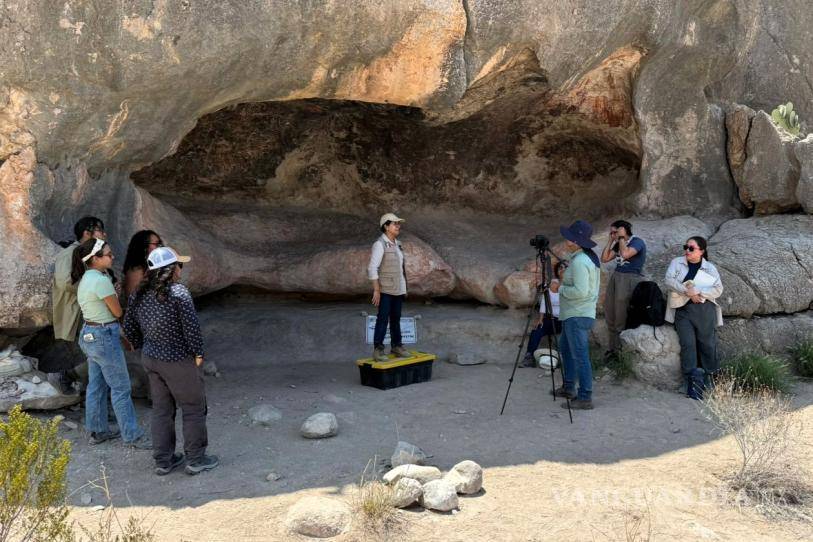 $!La Cueva Pinta, en Cuatro Ciénegas, fue intervenida por el INAH luego del vandalismo de que fue objeto.