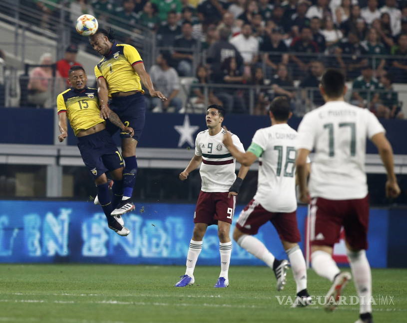 $!México vence a Ecuador y llega con confianza plena a la Copa Oro
