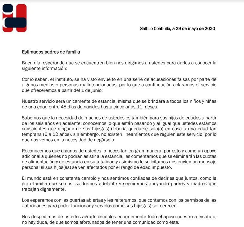 $!Autorización para reapertura de estancias infantiles se decidiría este lunes