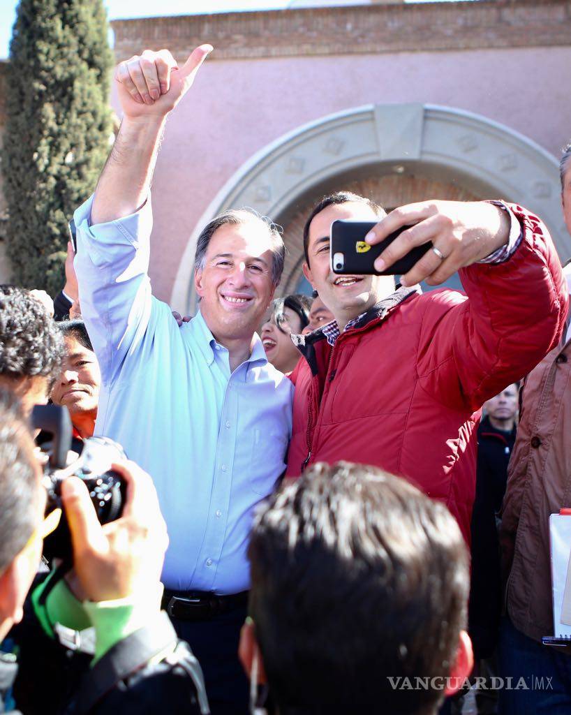 $!'Las calles son para los ciudadanos y las cárceles para los delincuentes', ratifica Meade en Saltillo