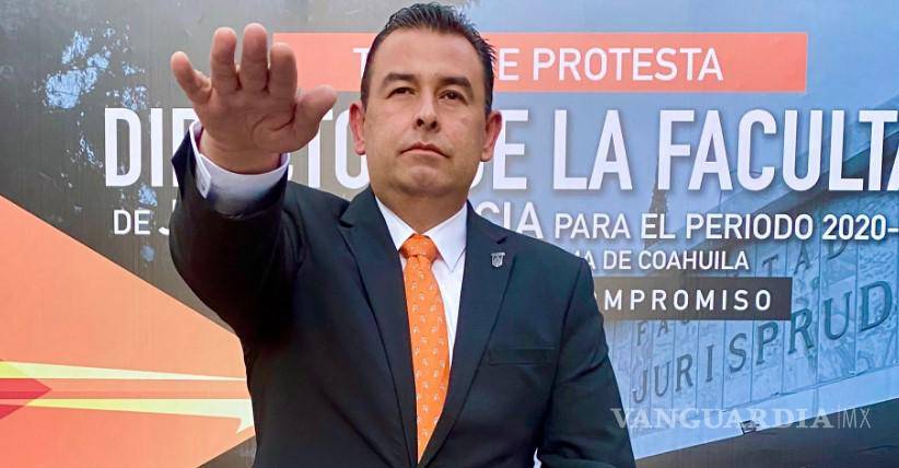 $!Alfonso Yáñez, director de la Facultad de Jurisprudencia de la UAdeC, reconoció que, más allá de estar de acuerdo o no con la reforma, participar es parte de vivir en democracia.