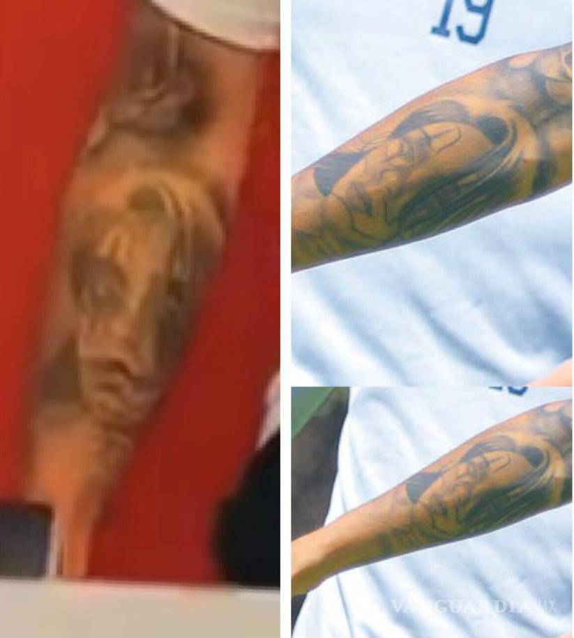 $!El futbolista que convirtió en 'zombie' el tatuaje de su exnovia