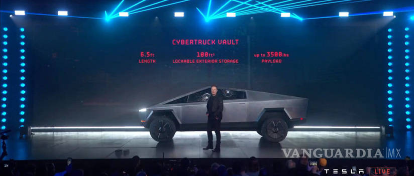 $!Cybertruck, la camioneta futurista de Elon Musk