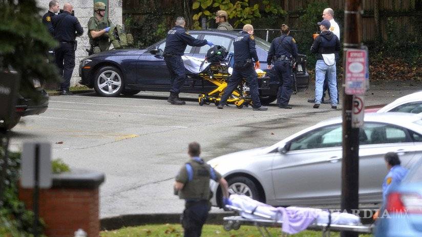 $!Al menos 11 muertos tras tiroteo en sinagoga de Pittsburgh