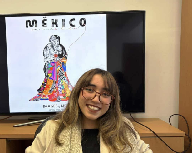 La propuesta visual de la artista saltillense resignifica al sarape de Saltillo como símbolo vivo de memoria, tradición e identidad cultural mexicana.